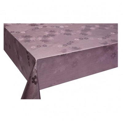 custom wholesale gold/silver table covers brushed metallic designs luxury pvc table cloth